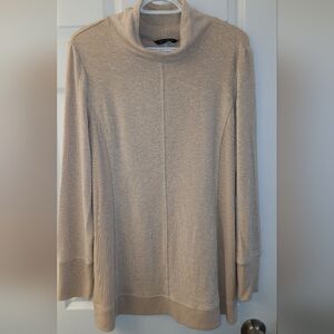 H by Halston Long Sleeve Mock Neck Tunic – Size Large